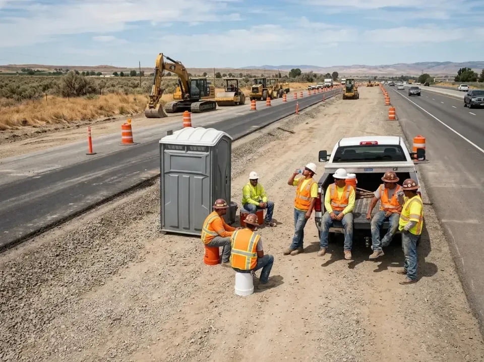 highway-road-construction-crew-007 — frequently asked questions, Porta Potty and Restroom Rentals in Monroe, MI